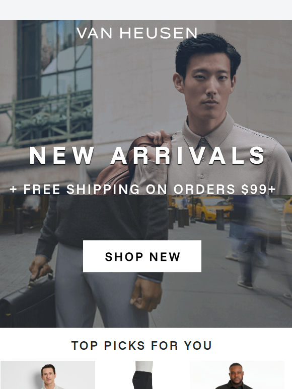 New Arrivals → Refresh Your Wardrobe