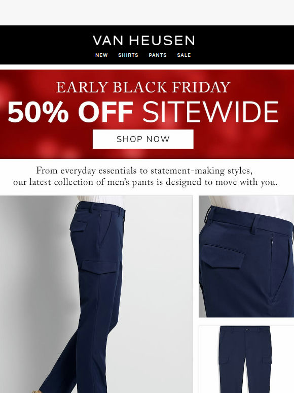 50% OFF 📣 Early Black Friday is ON