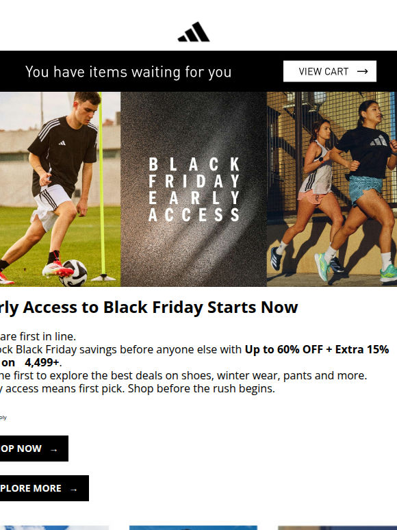 🖤 Black Friday EARLY ACCESS is Live!